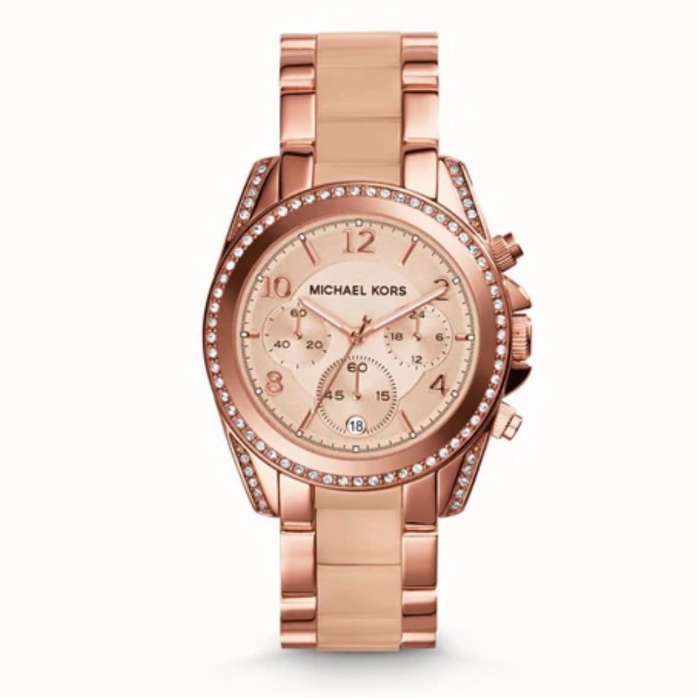 Michael Kors “Blair” Rose Gold Watch